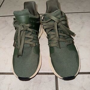 Adidas Men's Olive Green Sneakers